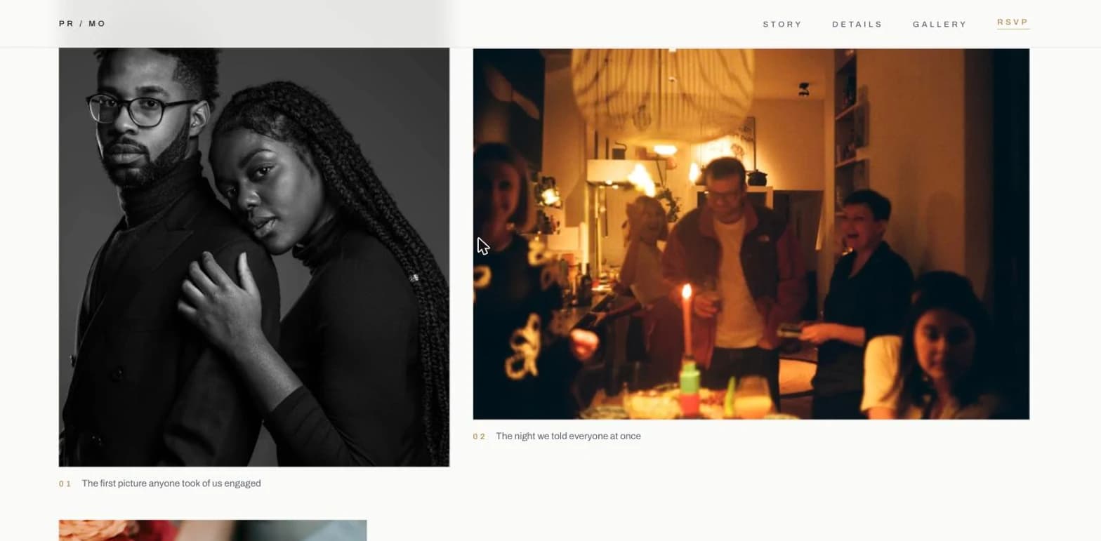 Priya & Marcus — The gallery